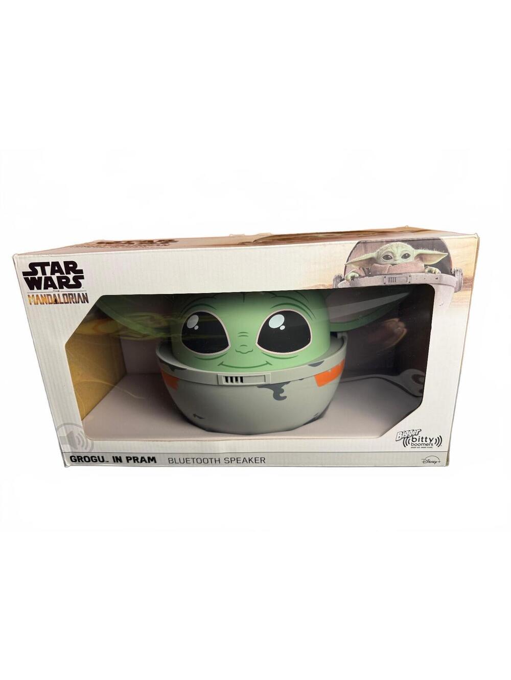 New NIB Star Wars Grogu Baby yoda Bluetooth Speaker Bigger Bitty Boomer Large